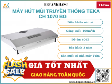 Máy hút mùi truyền thống Teka CH 1070 BG  - Sản xuất tại nhà máy Teka   